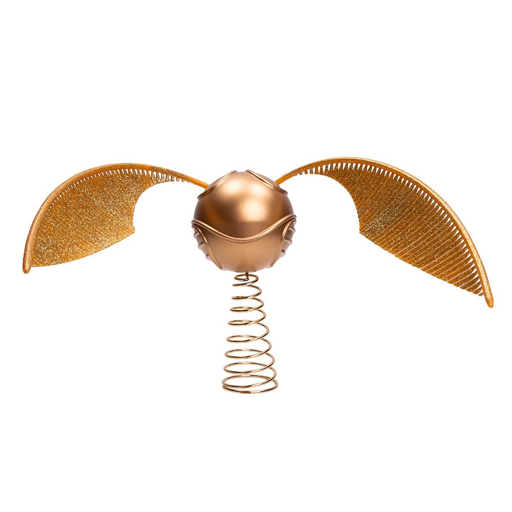 Kurt Adler Harry Potter Quidditch Snitch Tree Topper